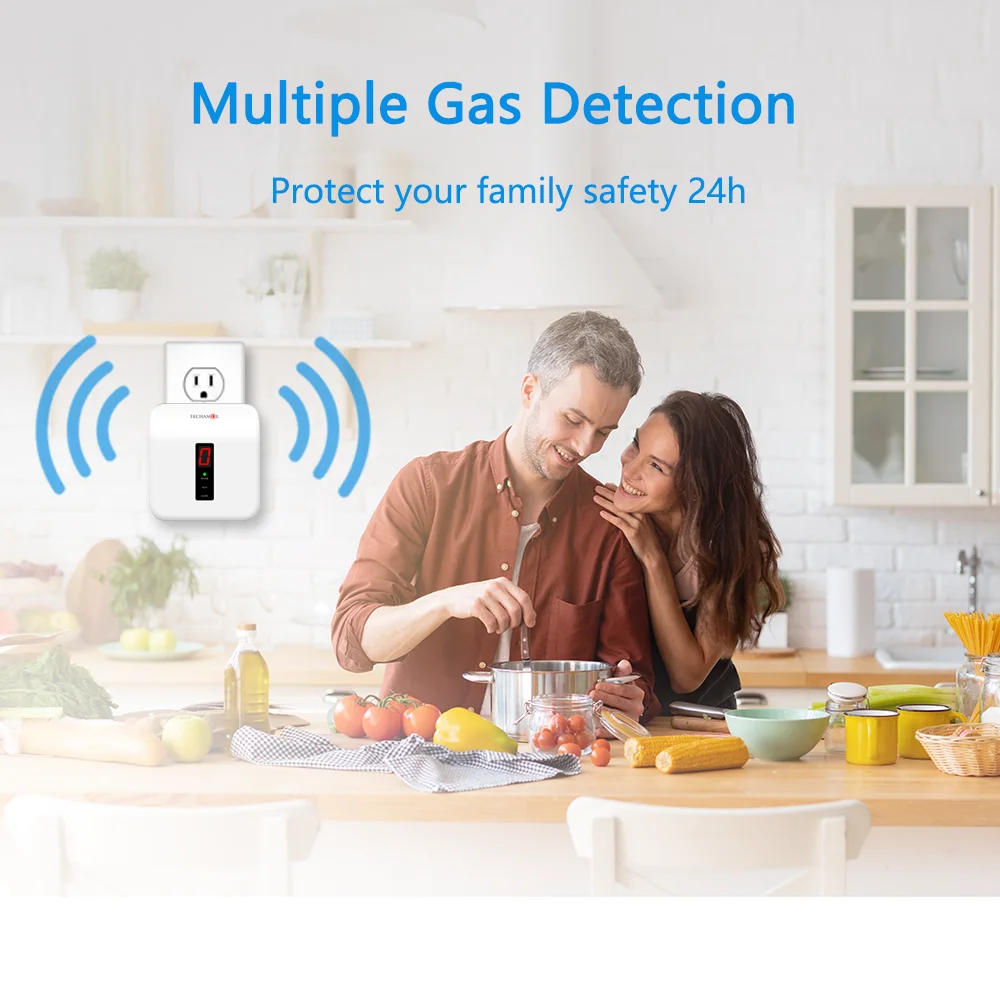 Techamor Y401 Lpg/natural Gas Sniffer Detector Alarm Leakage Propane