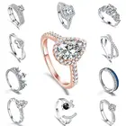 925 Ring Wedding Rings 925 Silver Women Rings Hot Sale 925 Sterling Silver Ring Custom Diamond Wedding Rings For Women