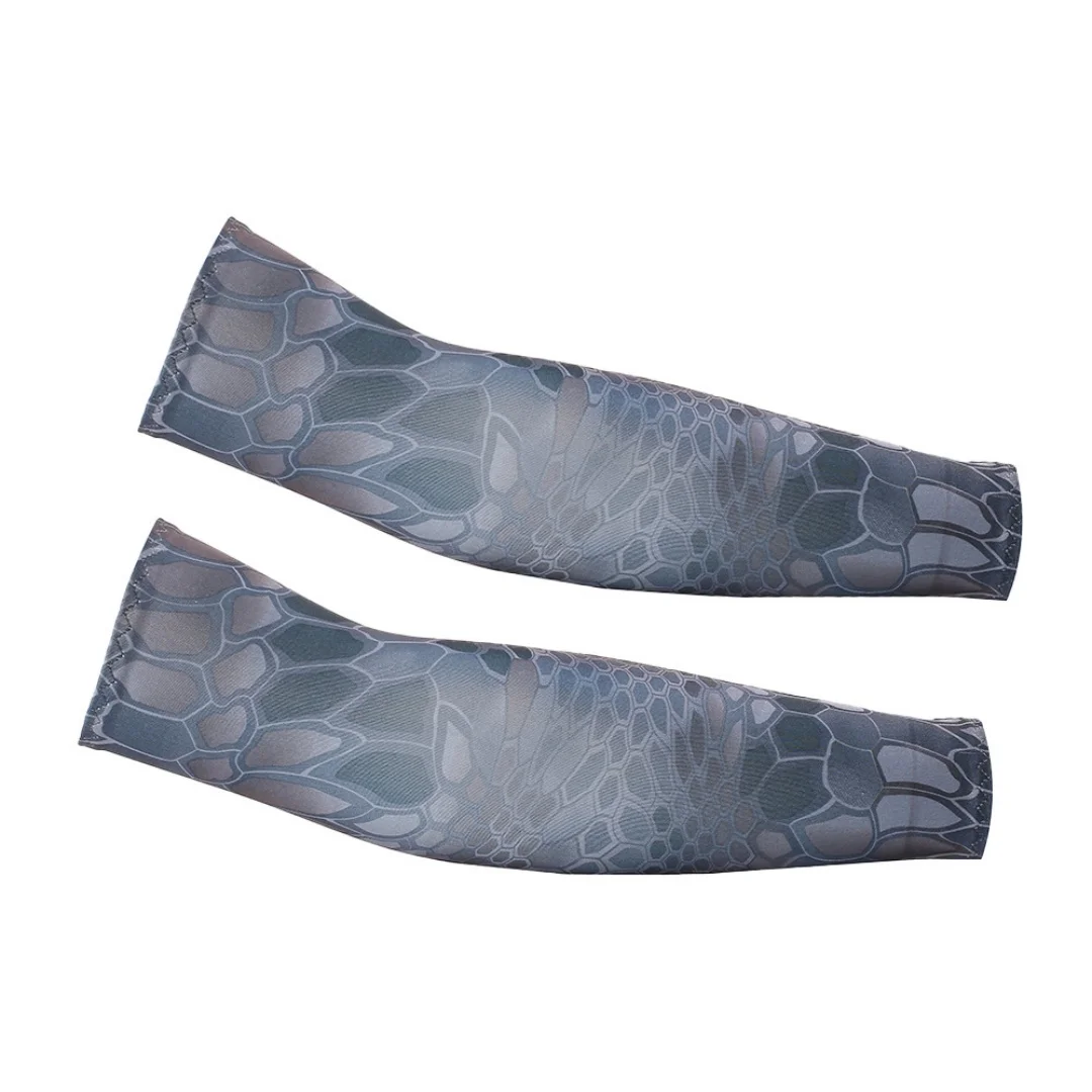 Basic Sun Protection Arm Sleeves Flexible Elastic Non Slip Moisture Breathable Multi Scene Summer Sleeves