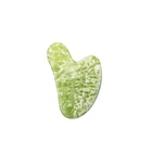 Nephrite Private Label Natural Nephrite Custom Facial Stone Green Aventurine Gua Sha Scraping Board