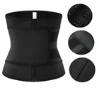 Women Belt Waist Trainer For Women Latex Underbust Double Training Belt Workout Sport Girdle
