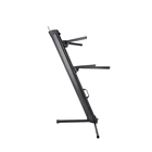 Précision Stands KS088 Classique Instrument de Musique 2 Niveaux Colonne En Aluminium Support de Clavier