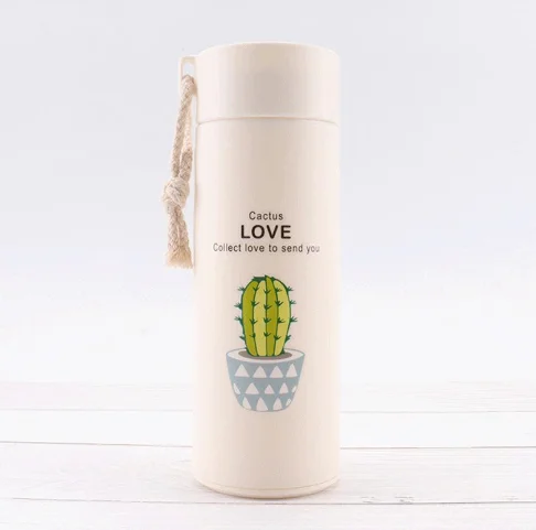 Reusable Insulated Water Bottle Travel Mug Vacuum Insulated Double Layer Water Food Grade Glass Bottle