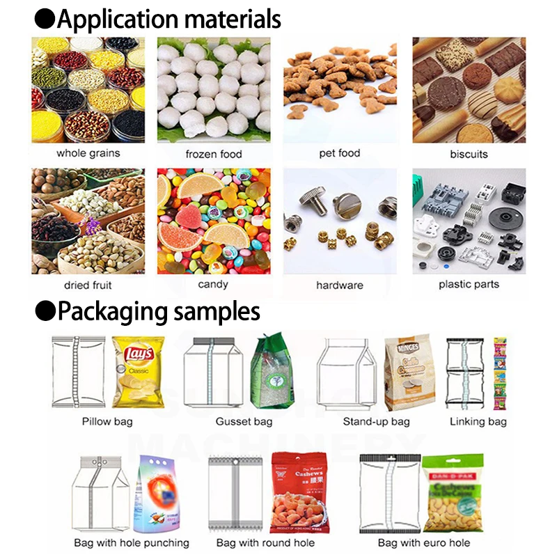 Foshan Manufacturer Multi-function Automatic Dry Prunes Plum Dried Fruit Food Pouch Packing Machine