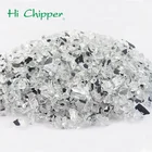 Glass Factory Wholesale Solid Cheap Recycled Crushed Glass Crushed Mirror Glass For Home Decoration Glass