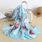 Silk Scarves Scarves Manufacture Silk Like Ladies Other Scarves Women Scarf