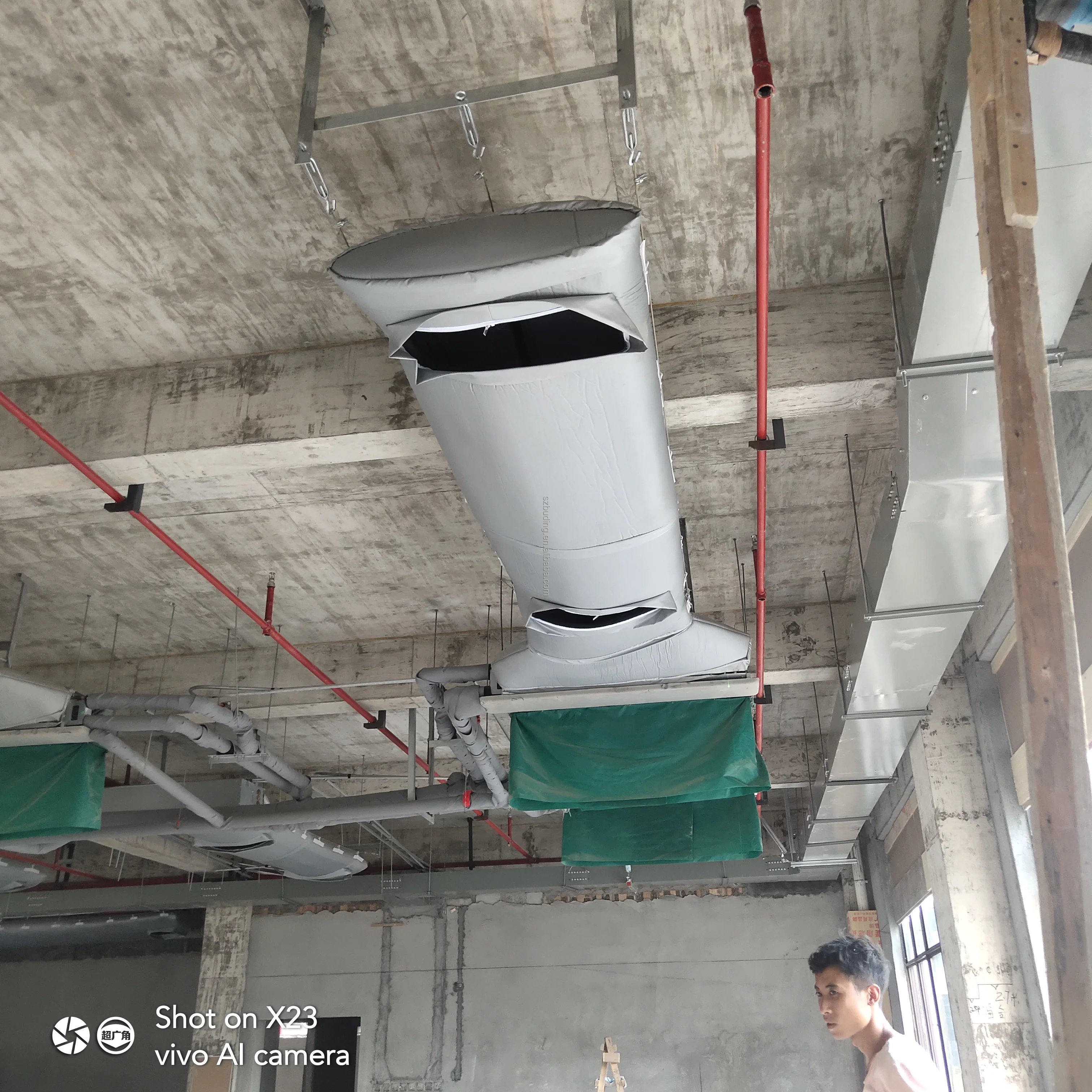 Hvac Duct Flow Controller, Plastic, BD-W - detail 8