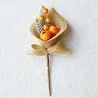 Accessories Hand Made Pine Needle And Holly Berry Accessories For Christmas Decoration