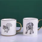 Elephant Funny Mug Popular Cute Elephant Decals Personalized Funny Vintage Mug For Home Hotel