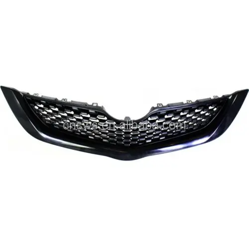 toyota vios yaris belta sedan 2007 12 black front grille grill trim-35용 제품