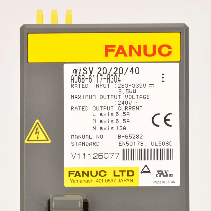 Fanuc CNC Motor Drive Japan  Original fanuc servo amplifier A06B-6117-H301 A06B-6117-H303 A06B-6117-H304