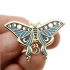 Beautiful Gold Butterfly Badge Luxurious Crafts For Gifts Lapel Pin