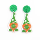 Earring ERS333ER1344 Factory Direct Sale Christmas Tree Ornament Safety Keychain Set Drop Earring