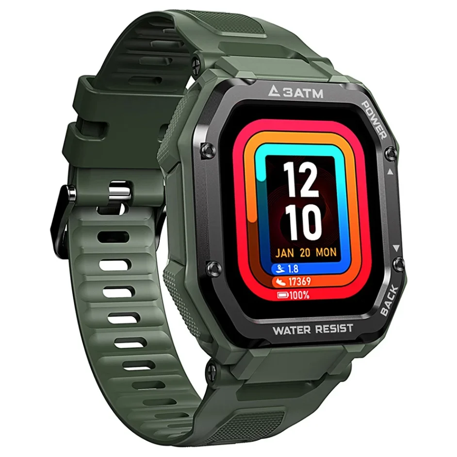 New 3atm Waterproof Fitness Tracker Smartwatch Rugged Dustproof Outdoor Smart  Watch C16 For Ios Androi Mobile Phone - Buy 3atm Smartwatch,3atm Waterproof  Fitness Tracker,Waterproof Smart Watch Product on Alibaba.com