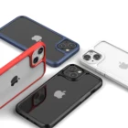 Iphone Phone For IPhone 13 Mini 13pro 13 Pro Max Case PC Hard Clear Back Slim Fit TPU Border Phone Case