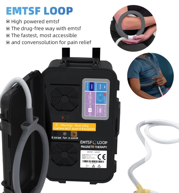 Pemf Therapy Device Emtt Loop Pain Relief Magnetic Therapy Machine