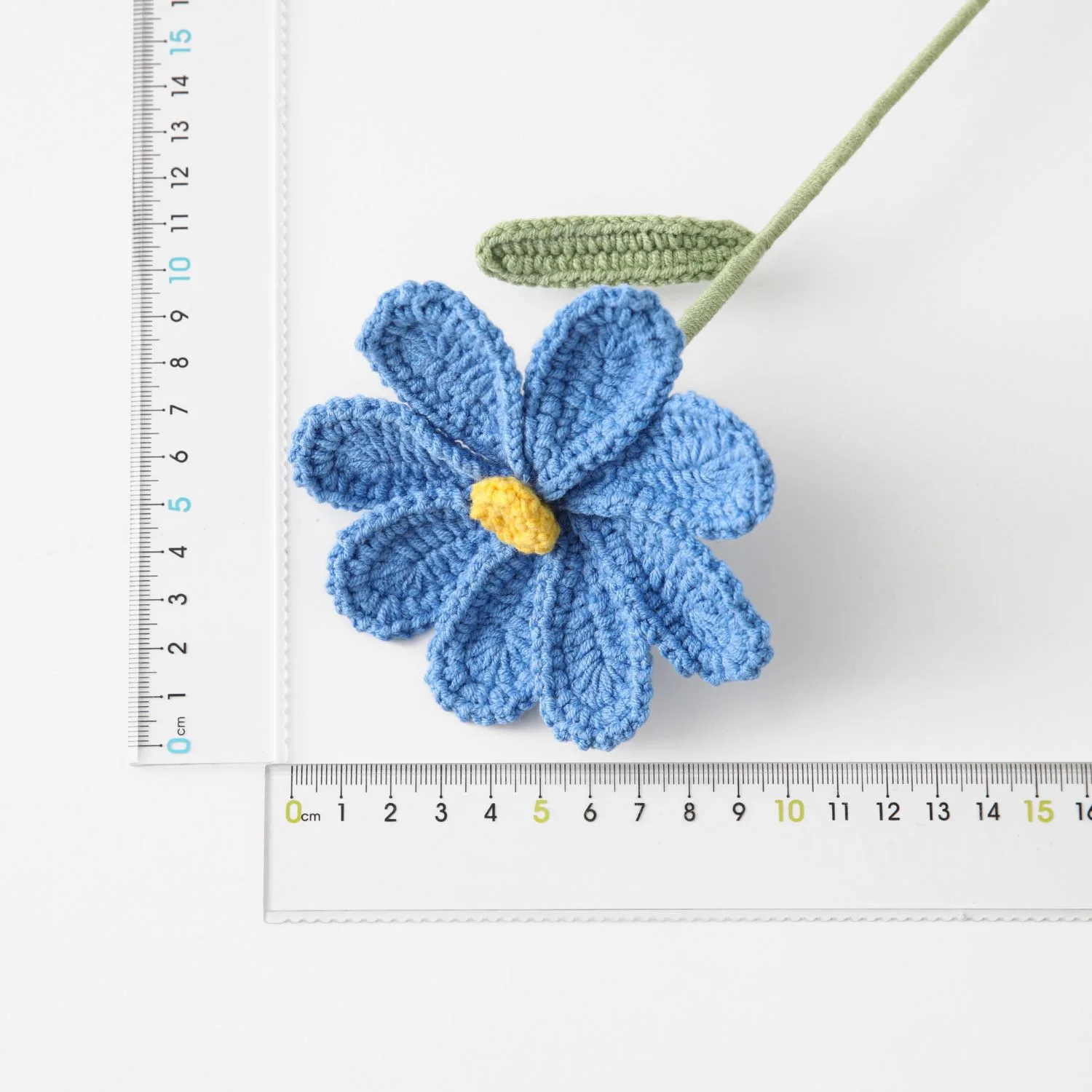 2024 Crocheted Wool Yarn Eight Petals Galsang Flowe Finished Produc