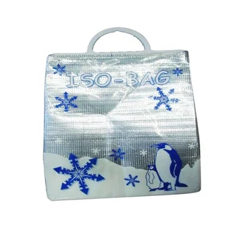 Wholesale disposable thermal insulated cooler bags for frozen food