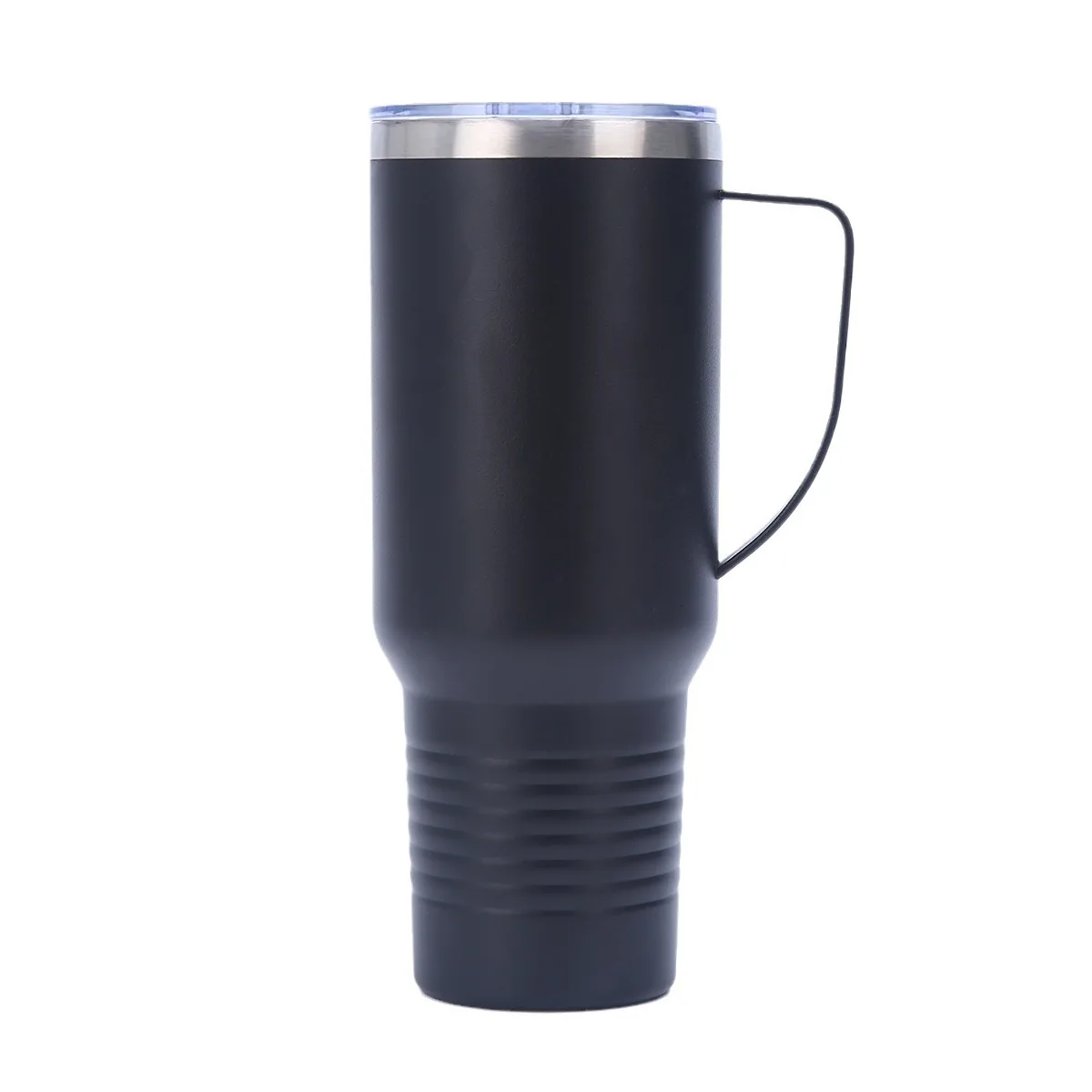 New 40oz Handle Car Cup 304 Stainless Steel Vacuum Insulation Cup Outdoor Portable Coffee Tumbler Cup