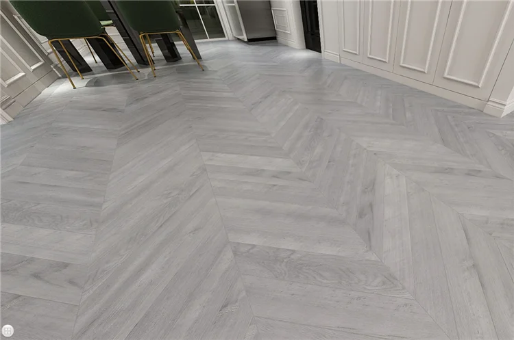 Popular Design Light Natural Color Fishbone Chevron Herringbone Oak Flooring Parquet