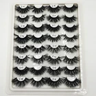 Free Eyelashes 2021 Trending Mink Lashes Cruelty Free 25mm Fluffy Customized Mink Eyelashes