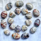 Quartz Gem Wholesale Natural Mexico Sardonyx Palm Stone Quartz Crystal Stone Gem Specimen Healing
