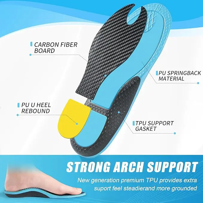 Hfb5adb19fdc04f5b832c6d446b7fbca84 Carbon Fiber Arch Support Insoles for Multi-Sport Shock Control