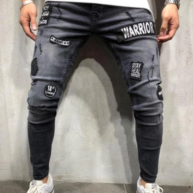 Lw- New Arrival Denim Jeans Men Skinny 
