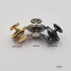 2022 Double Rivet Head Thick Metal Snap Closure Magnet Button For Bag