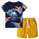 Boy Clothing Mix Kids Boy Summer Outfits Toddler Short Sets Cotton T-shirt And Pants 2-piece Child Clothing