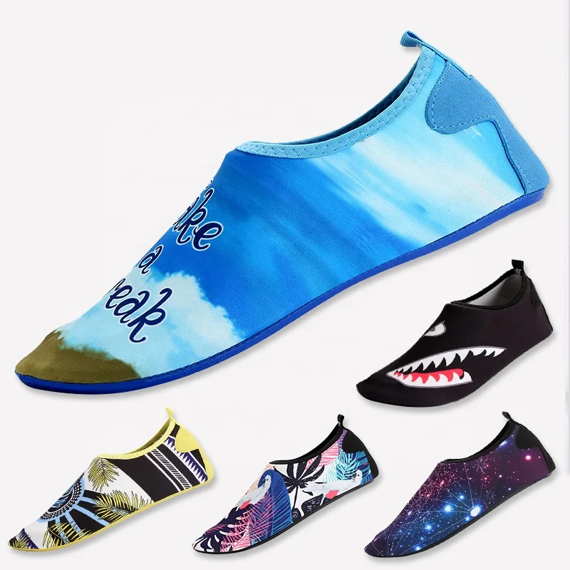 Men\'s Water Shoes Aqua Socks Yoga Exercise Pool Beach Dance Swim Slip On Surf 