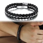 Bracelet Leatherwear Fashion Superior Quality Hot Sale Men Leather Bracelet