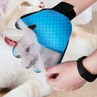 Pet Hot Selling New Pet Dog Cat Grooming Glove Deshedding Brush Pet Gloves Custom