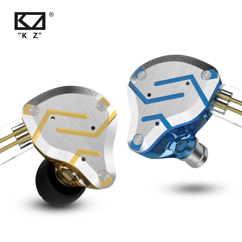Kz Zs10 Pro In Ear Earphone Hifi Dj Monitor 4ba+1dd 5 Driver In-ear Hifi  Earphones With Detachable Cable - Buy In Ear Monitor,In-ear Headphones,Kz  Zs10 Pro Product on Alibaba.com