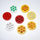 Glass Beads Reflective Road Stud Reflector Road Stud Reflective Glass 7 Glass Beads Panel Round Reflector For Road Stud