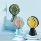 Battery Fan Rechargeable Desktop Fan 2021 Summer Hot Selling Battery Rechargeable Small Desktop Fan With 4000mAh Capacity