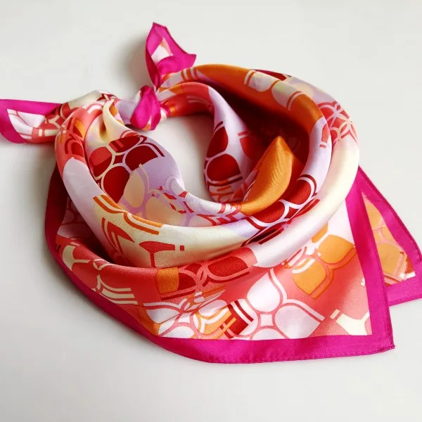 No Minimum Pure Silk Scarf Suzhou Custom Printed Silk Scarves