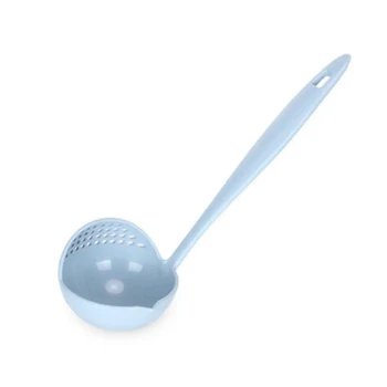 2 In 1 Soup Spoon Long Handle Spoon Creative Spoon Strainer Cooking Tools