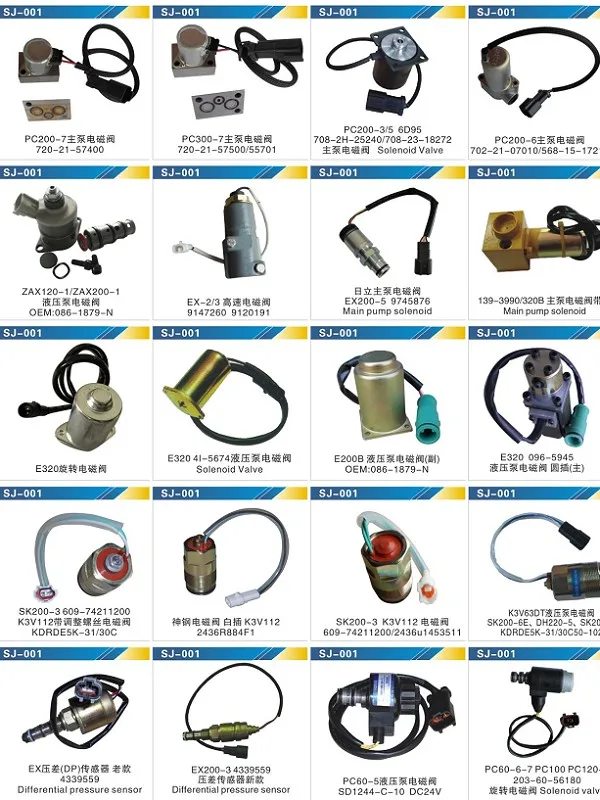 SY75 65 115 155-8 135-9 Excavator throttle motor KP56RM2G-019(图23)