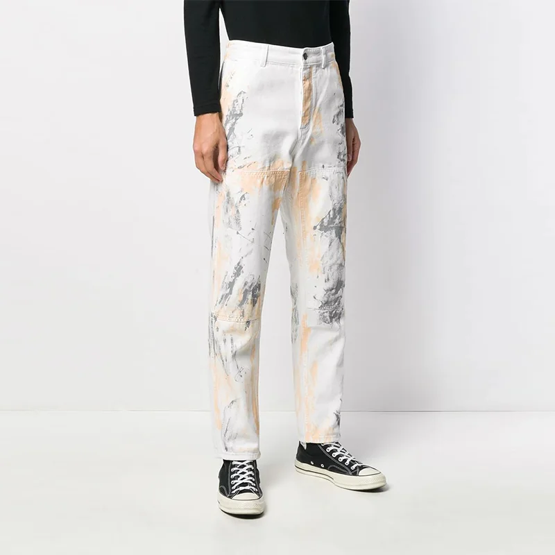 spray paint jeans mens