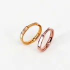 Ring Cz Personalized Custom White MOP Shell Ring CZ Setting Stainless Steel Women Men Wedding Couple Ring