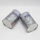 Cans Hot Sale 1 Liter Round Motor Oil Empty Tin Cans Customizable Logo Printing