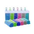 Sports Towel Custom Fitness Sports Microfiber Instant Cooling Towel Cool Ice Towel With PVC Bag