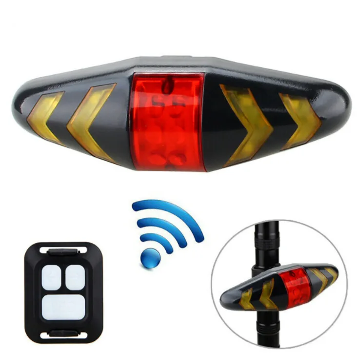 intelligent bicycle direction indicator light