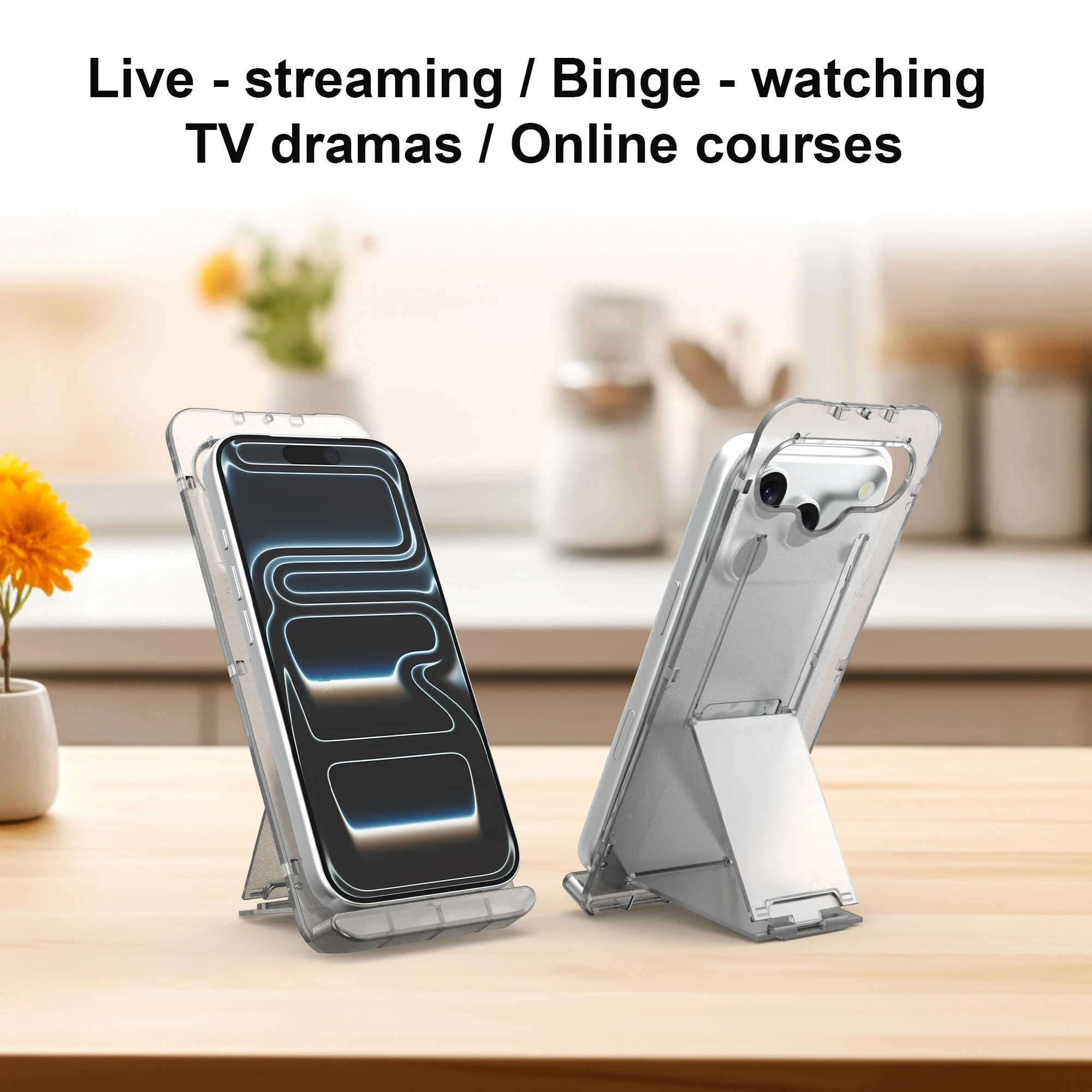 product laudtec kickstand tray for tempered glass phone screen protector film easy installation holder for iphone 17 air pro max sjk1107-10