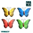 Nature Wall Fast Delivery 1 Set 5 Color Nature Metal Butterflies Art Wall Decoration