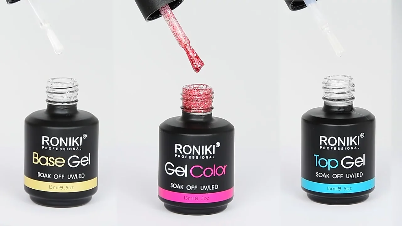 Roniki Odorless Resin Soak Off Uv Gel Nail Supplies New Wholesale Very