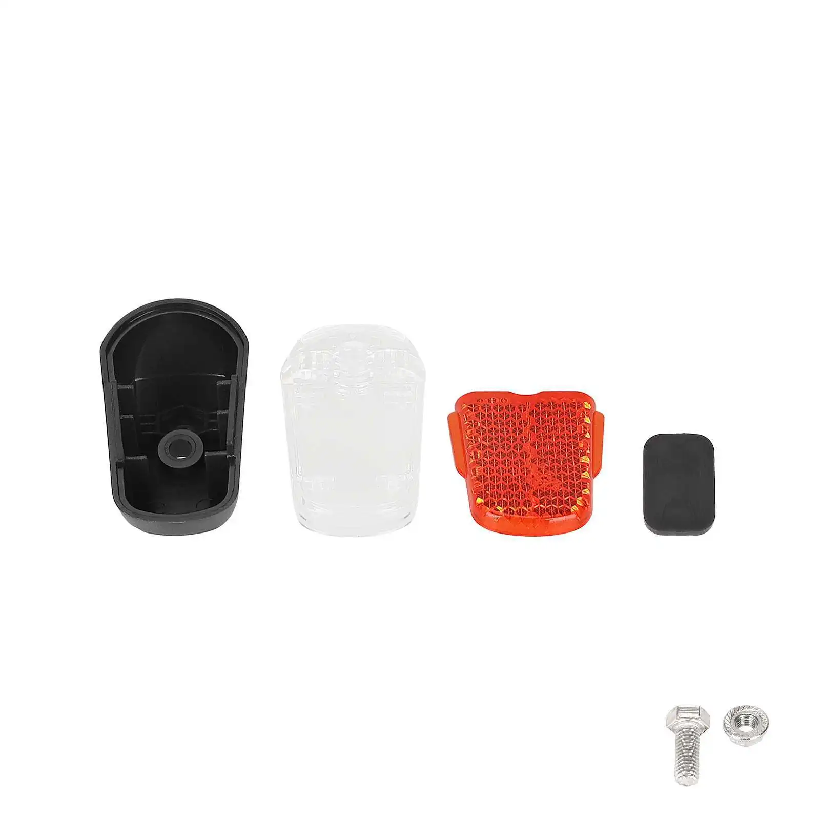 Red White MaxG30D Rear Tail Light Waterproof Scooter Safety Warning Accessories for Dualtron Trottinette Electric Scooters