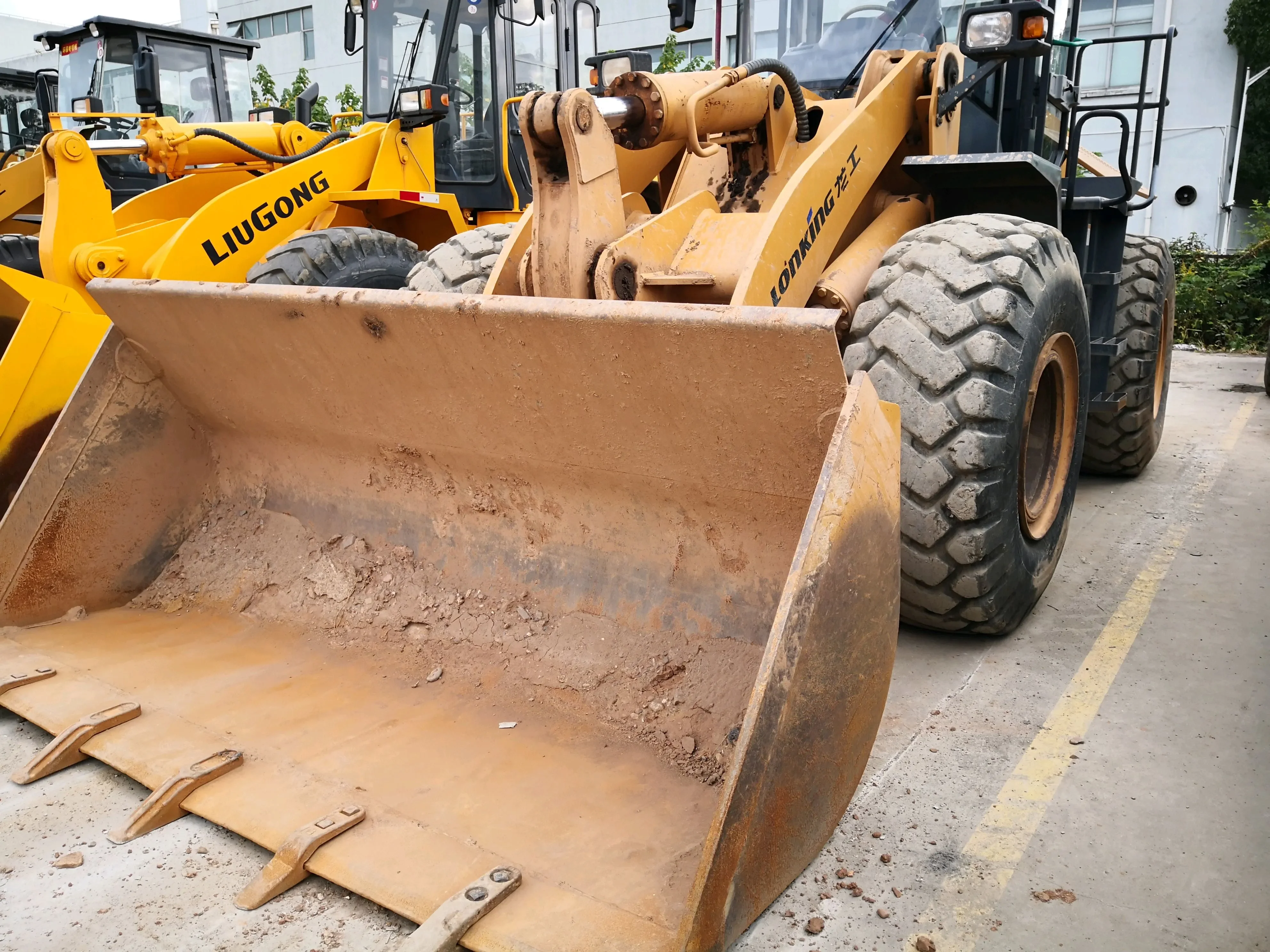 High Quality Used Lonking Zl Cn Hydraulic Wheel Loader Ton