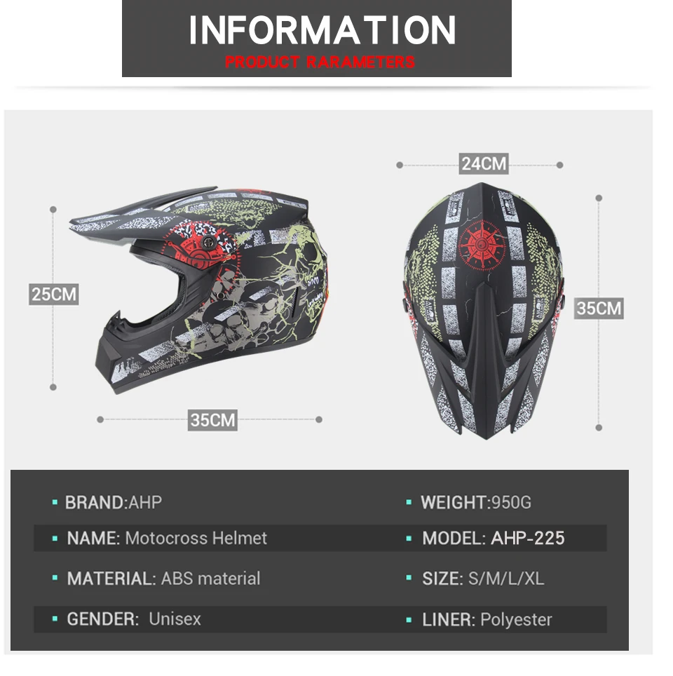 dirt bike helmet parts